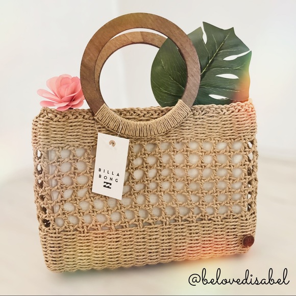 Billabong Handbags - Billabong Straw Bag